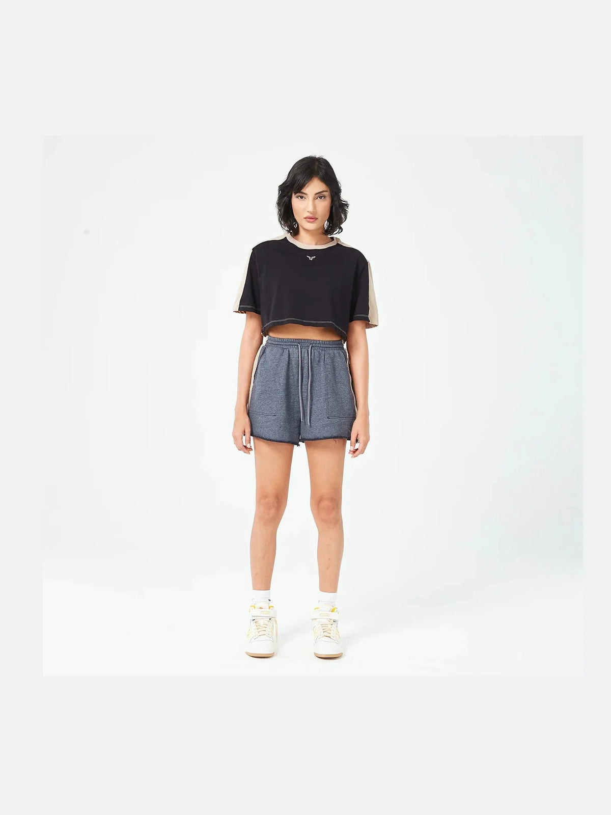 SQUATWOLF RETROGRADE CROP TEE