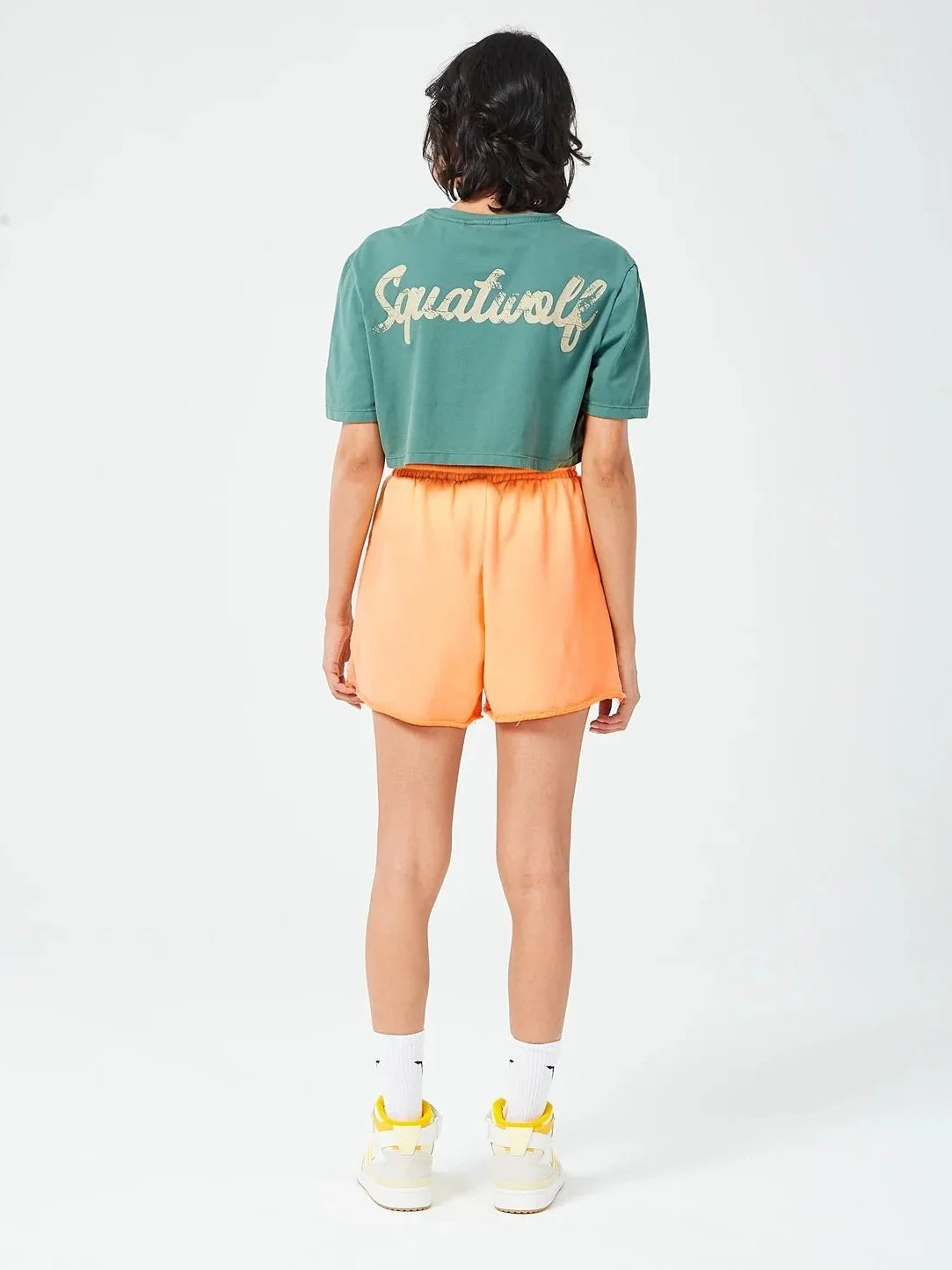 SQUATWOLF RETROGRADE CROP TEE