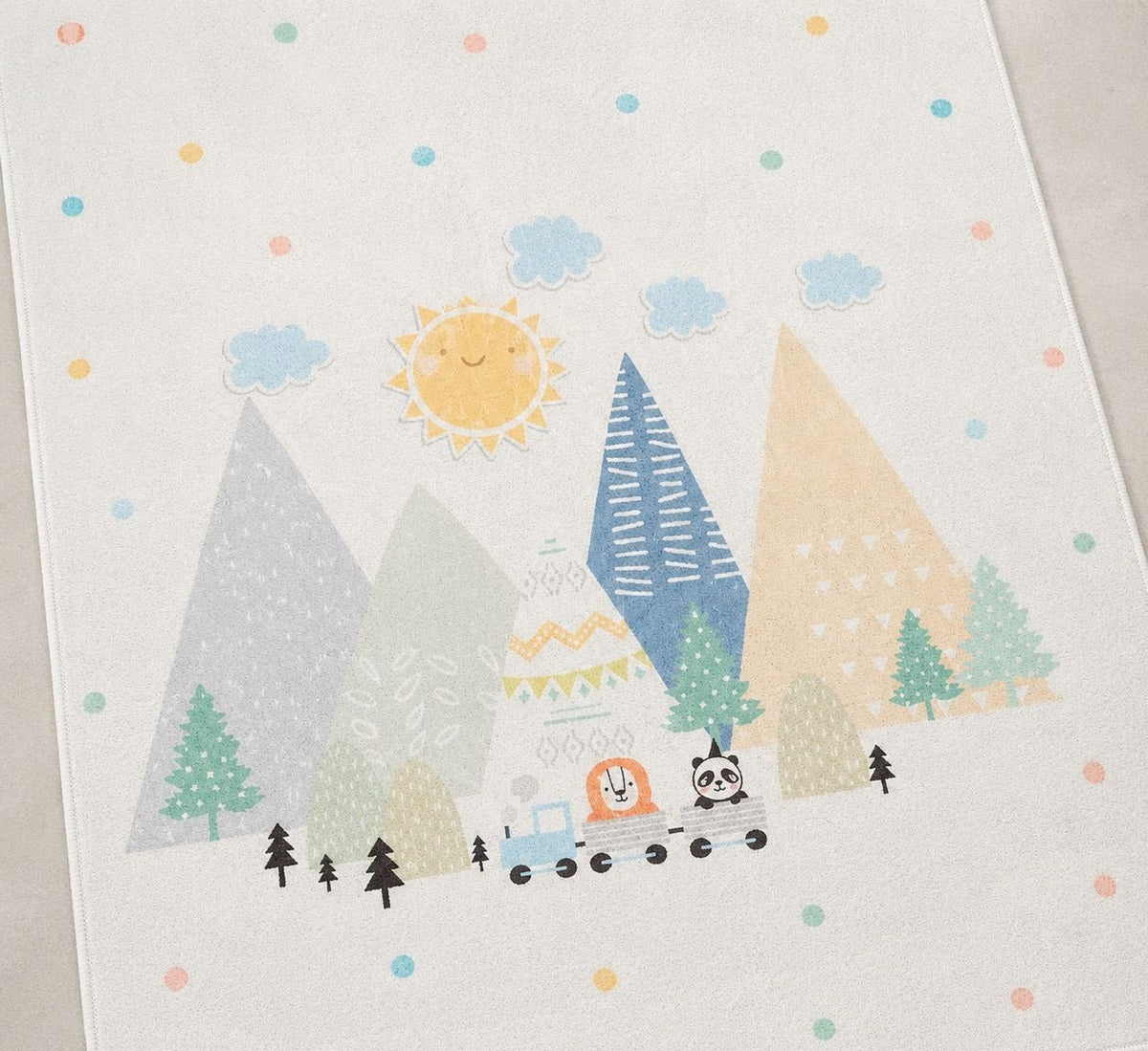 Karaca Cashmere Sunny Decorative Art Carpet for Children & Young Rooms 80-150 cm, 210.03.03.3189