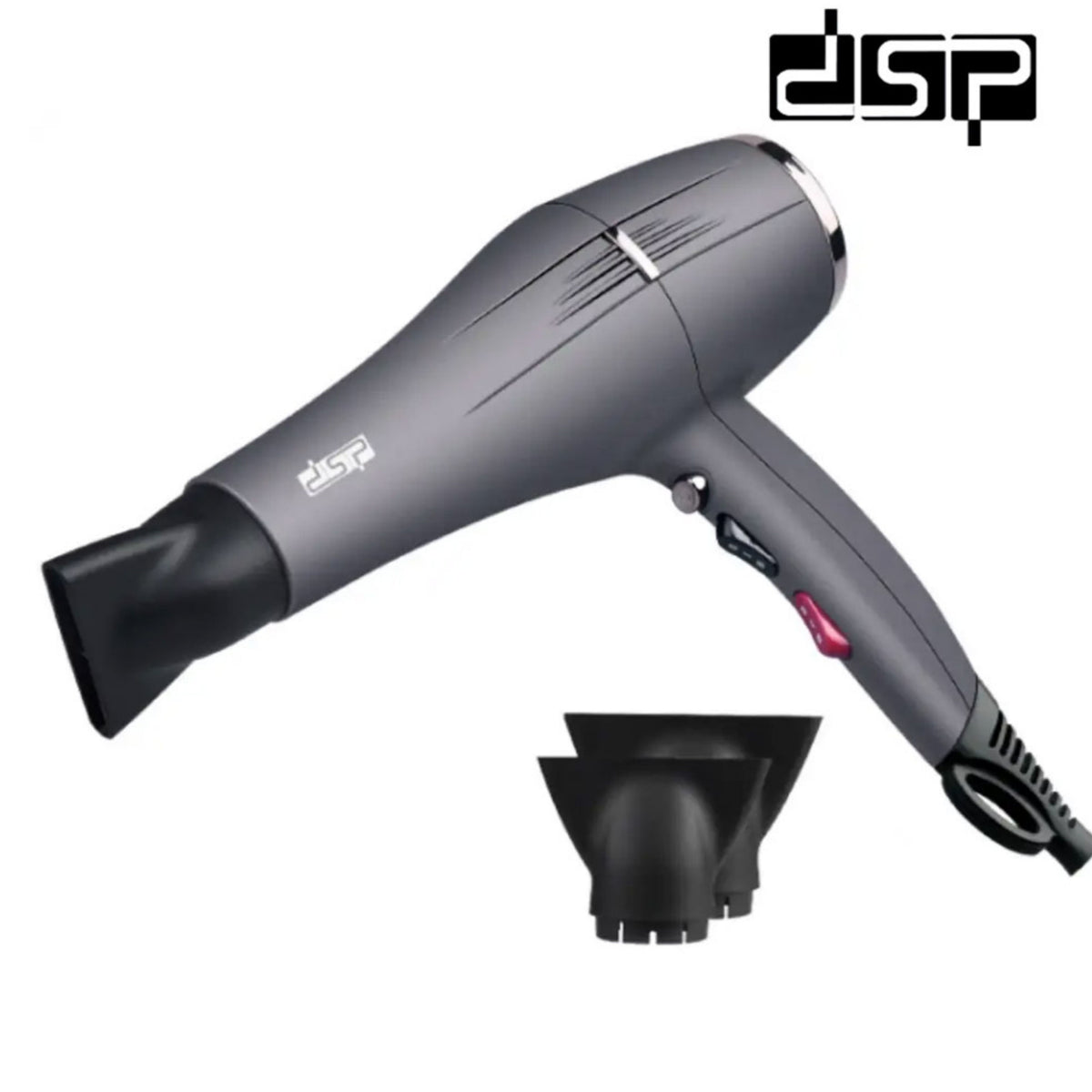 DSP hair dryer 2200W, KC-30103, ac motor, 3 speeds settings