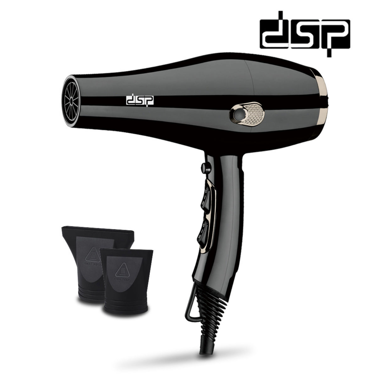 DSP, Electric Hair Dryer, 2200 Watt, KC-30088, 2 spend &3 heat settings, Ac motor