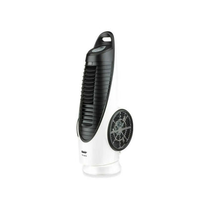 Fakir TVL 90 HS Tower Fan, 3 Adjustable Speeds - 90cm Height [Optimal Air Circulation], Black & White, FKR-41002331