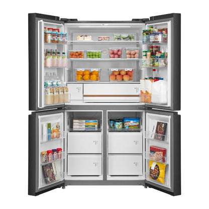 Toshiba Fridge Four Door, 820L, Inverter Silver, TOS-RF900WII