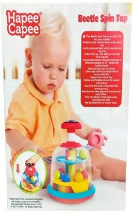 Hapeecapee Beetle Spin Top