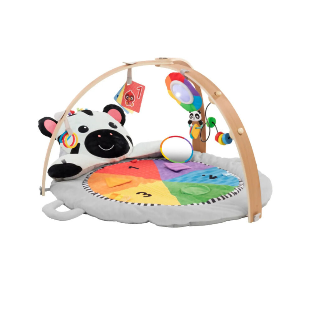 Baby Einstein Zens_Activity Milestones Plush Gym, 16636