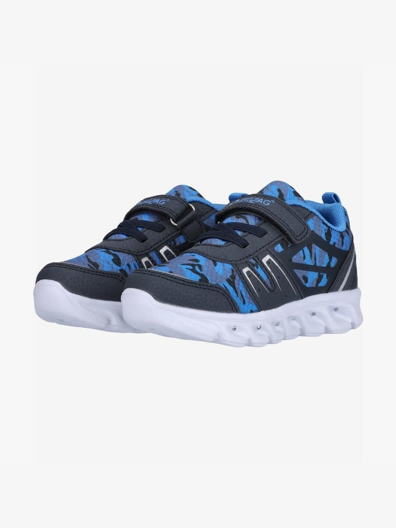 ZIGZAG VELUND KIDS SHOE W/LIGHTS