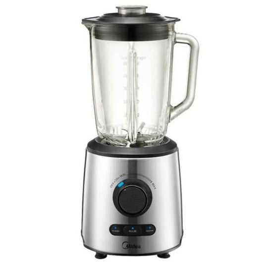 Midea 1000W - 1.5L Glass Jug Blender, MBL-100BOASS