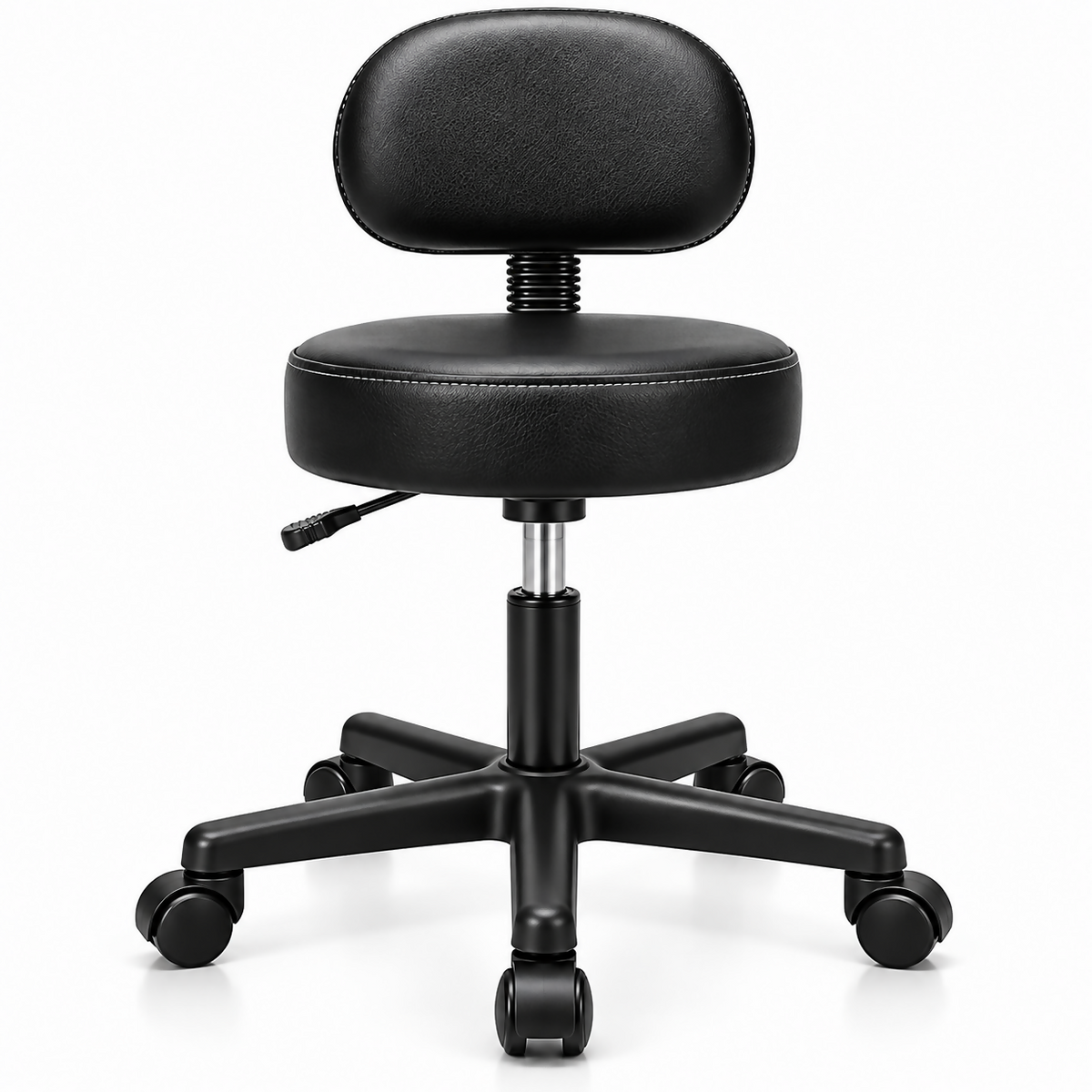 Swivel Spa Massage Stool –Tabouret Adjustable Height with Backrest