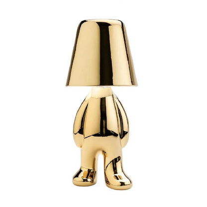Thinker Gold LED Table Lamp with Touch Control, 3 Light Modes, SK1951427A