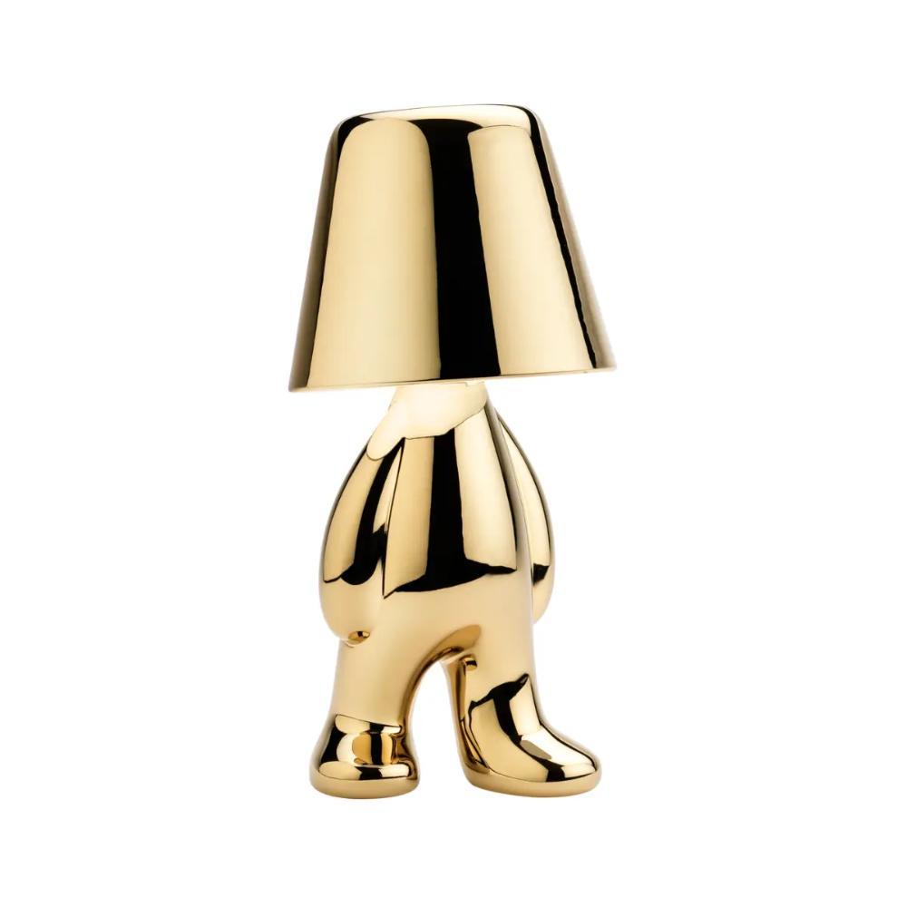 Thinker Gold LED Table Lamp with Touch Control, 3 Light Modes, SK1951427A
