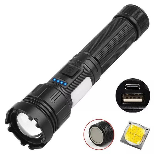 25W Super Bright Rechargeable LED Flashlight