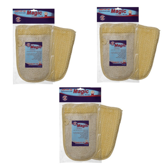 Magic Clean, Buy 2 Magic Clean Natural Loofah Get 1 Free