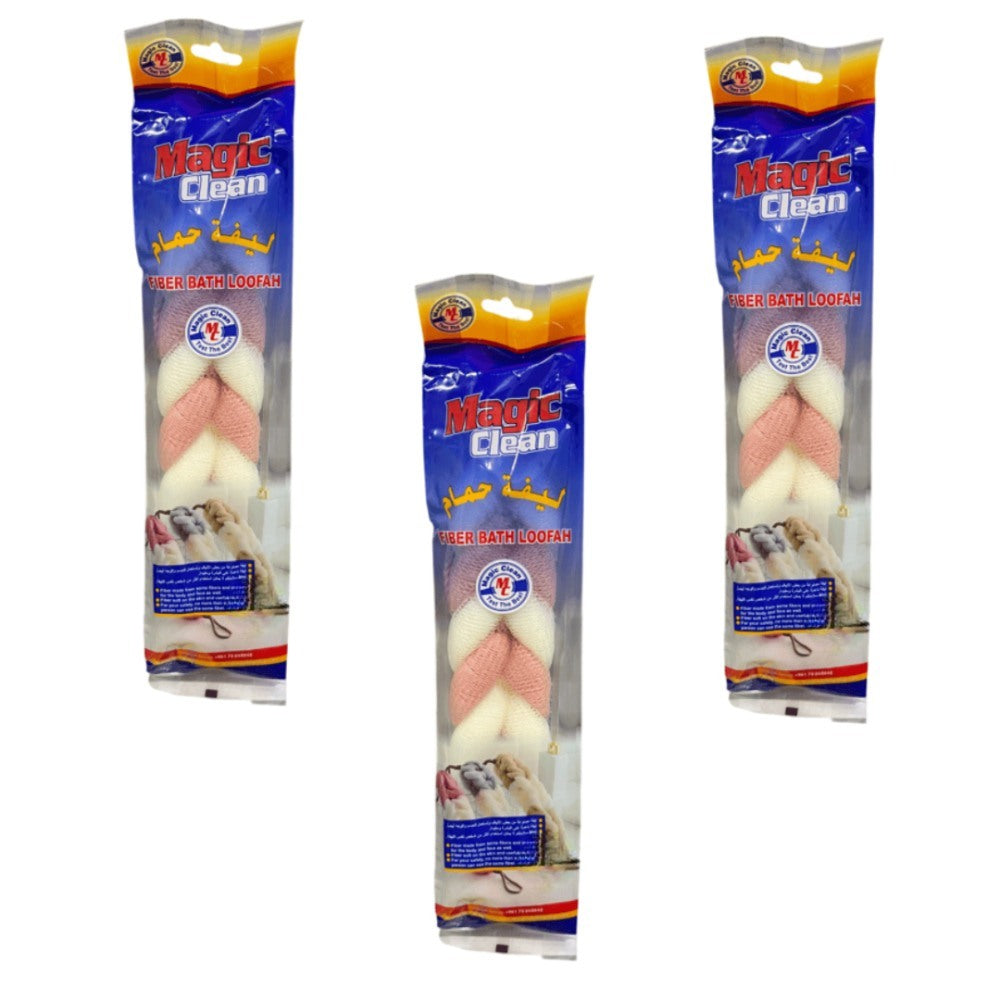 Magic Clean, Buy 2 Magic Clean Braided Loofah Get 1 Free