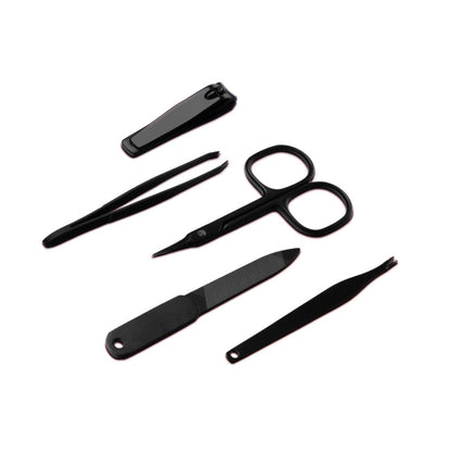 Promani 5 Piece Black Manicure Set PR-115