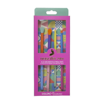 Nascita, 4-Piece Eye Makeup Brush Set