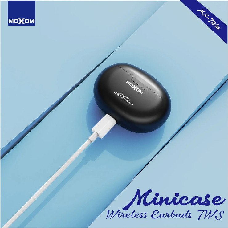 Moxom, MX-TW26 Professional Superior Stereo Sound Wireless Earbuds
