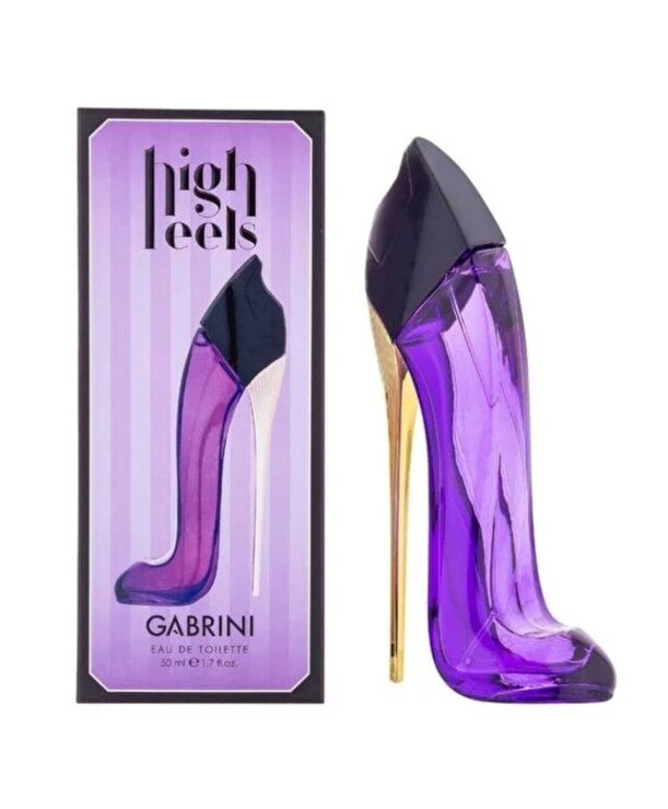 Gabrini, High Heels Purple Eau De Toilette For Women Inspired By Gucci Bloom 50ml