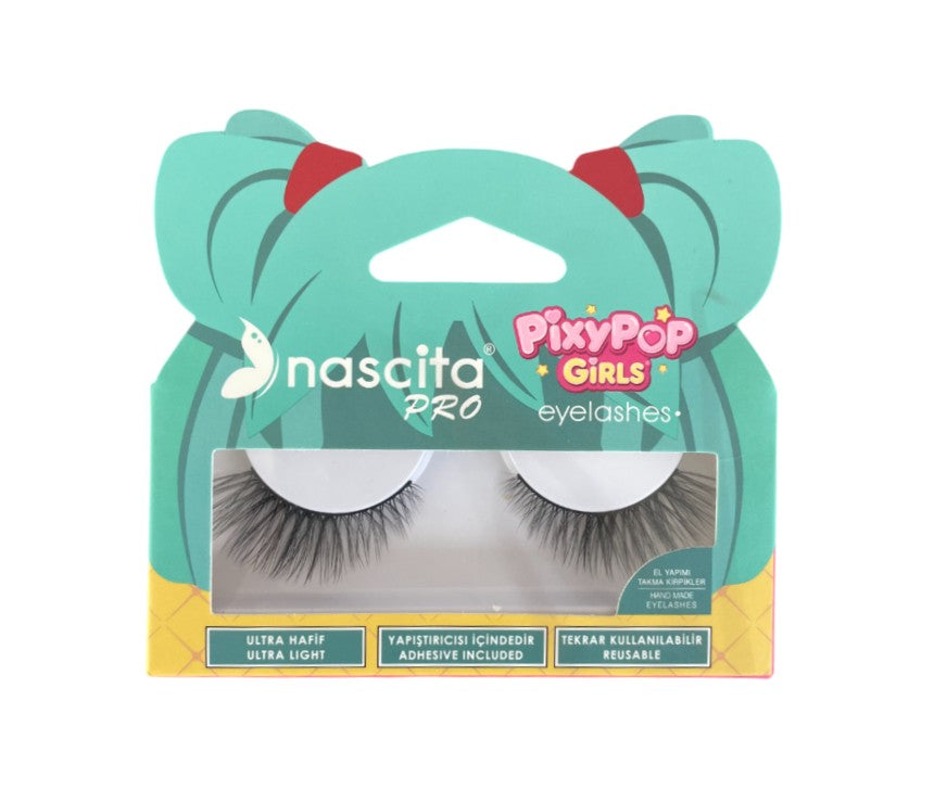 Nascita, Pixy Pop Girls Zuzu False Eyelashes With Glue 157