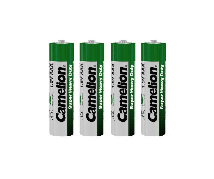 Camelion Super Heavy Duty AAA Battery Pack of 4