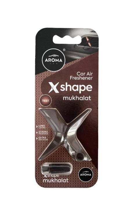 Aroma, Mukhalat X Shape Car Air Freshener