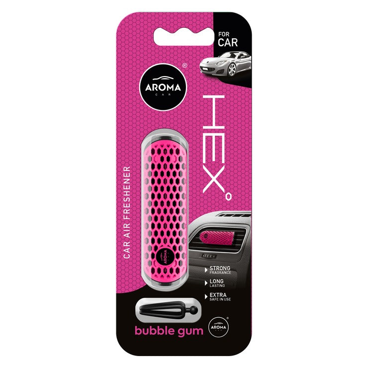 Aroma, Bubble Gum Hex Car Air Freshener