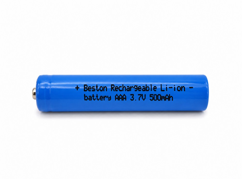 Beston Rechargeable Aaa Battery High Tip 500Mah 3.7V