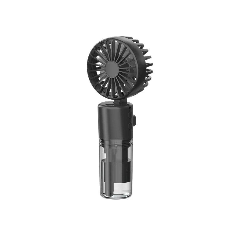 Rechargeable Neck Hanging Fan With Water Spray, Available in Different Colors