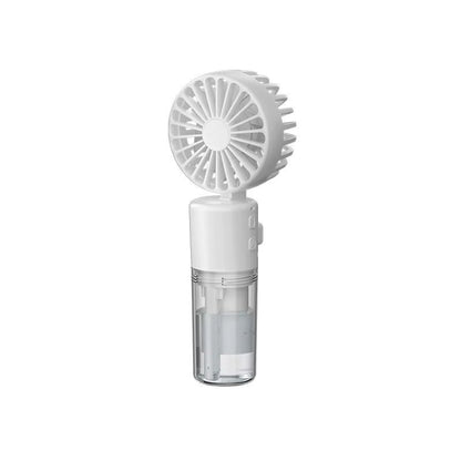 Rechargeable Neck Hanging Fan With Water Spray, Available in Different Colors