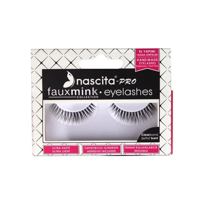 Nascita, Professional False Eyelashes With Glue 91