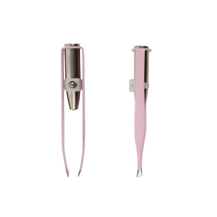 Nascita, Stainless Steel LED Lighted Slant Tip Tweezer