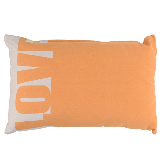 Cotton Filled Cushion 35X55 Cm Love
