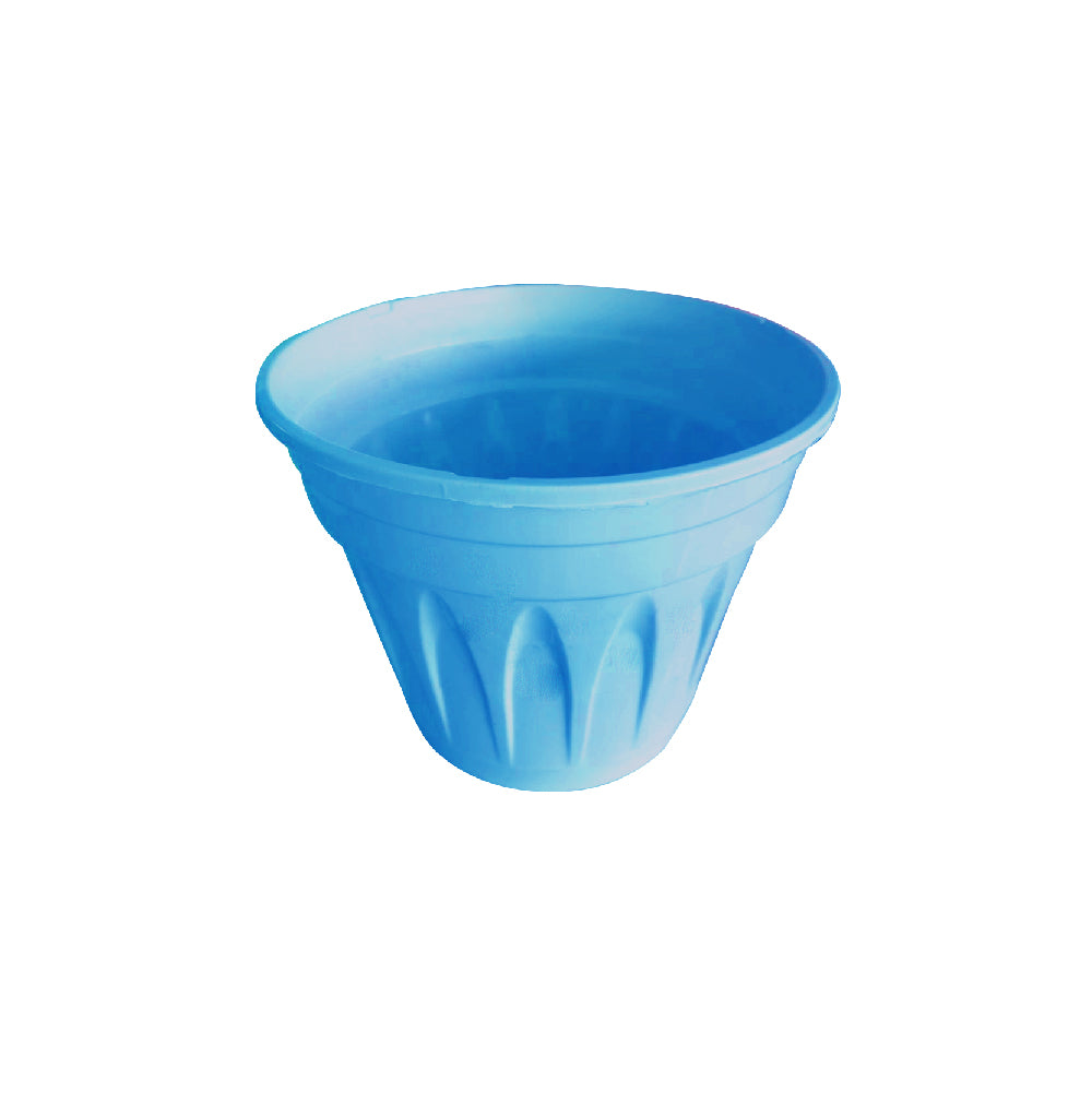Serinova, Aqua Blue Flower Pot