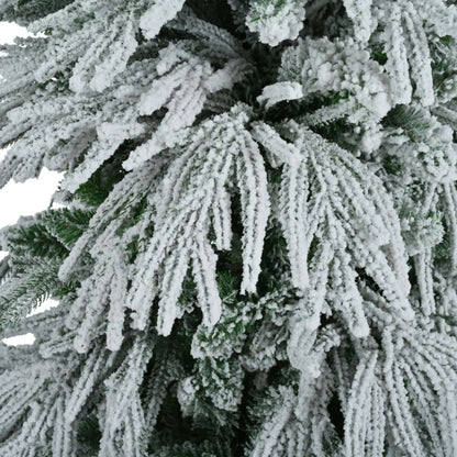 White Valley Christmas white long fings tree - 210cm 25251