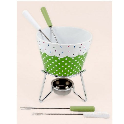Set 6pcs Chocolate Fondue, avaialable in different colors