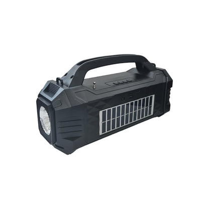 Aerbes Rechargeable Solar Powered Bluetooth Speaker Flashlight PO-6278 - GREENABSD14, AB-SD14BLK