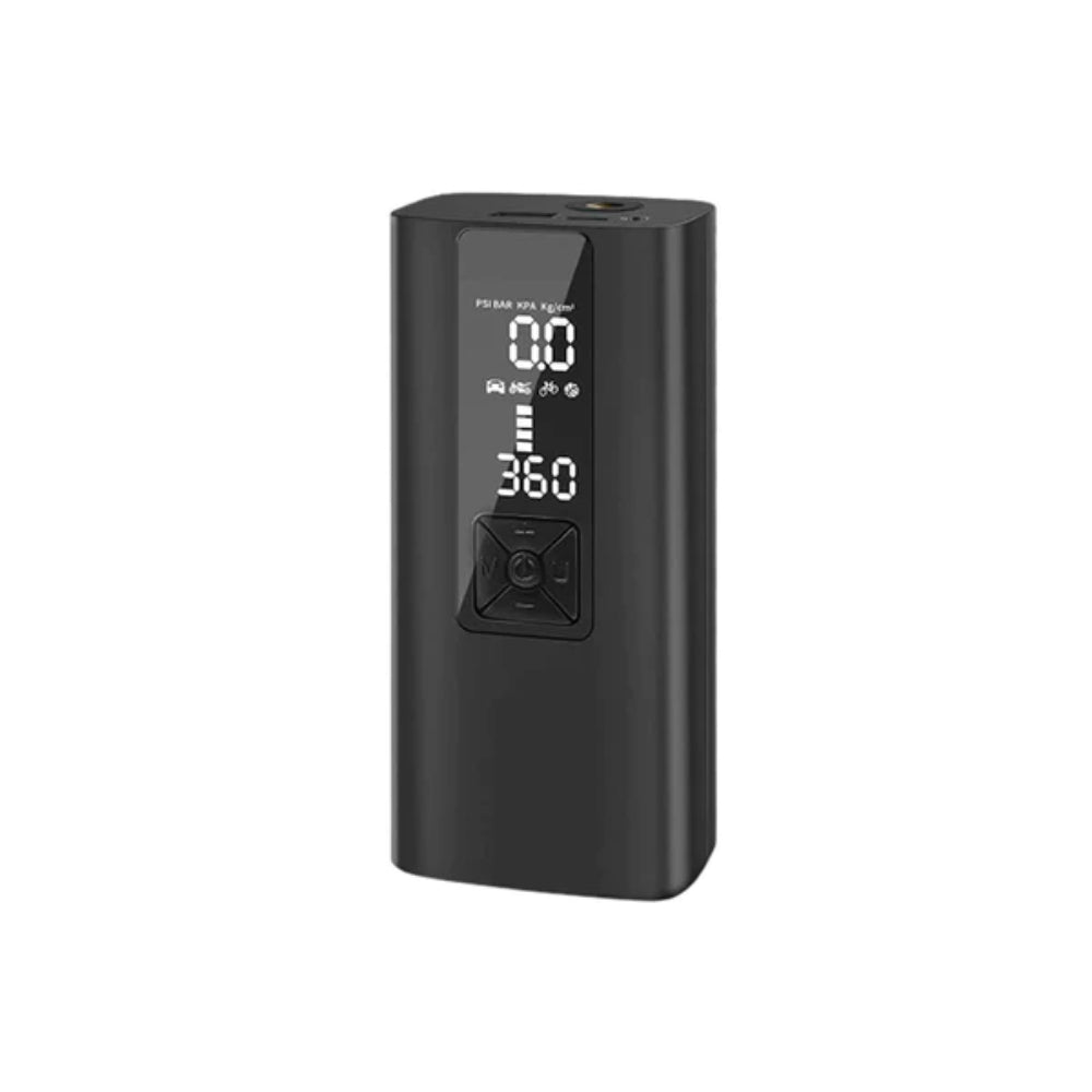 Aerbes Wireless Rechargeable Car Tyre Inflation Pump With Cable 8000Mah Battery With LED Indicator PO-6278ABCQ04, AB-CQ04