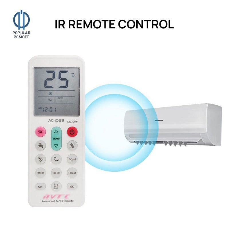 Huayu, Universal Air Conditioner Remote Control K-1058