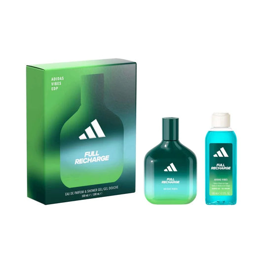 Adidas Vibes Full Recharge Gift Set Eau de Parfum 100ml + Shower Gel 100ml