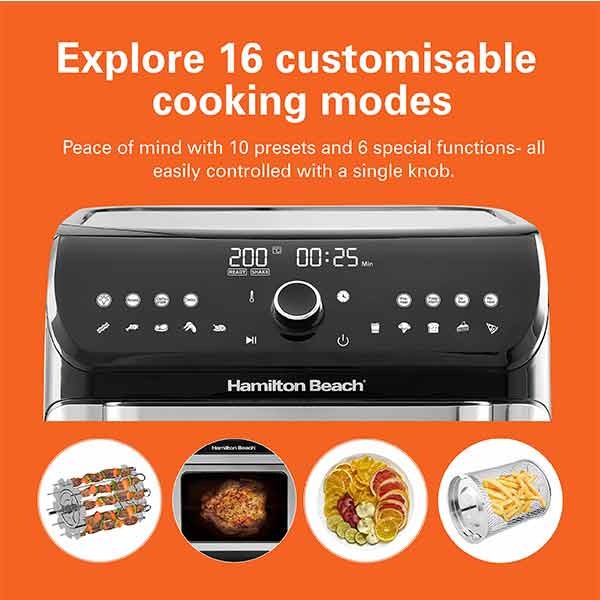 Hamilton Beach, Air Fryer 12L
