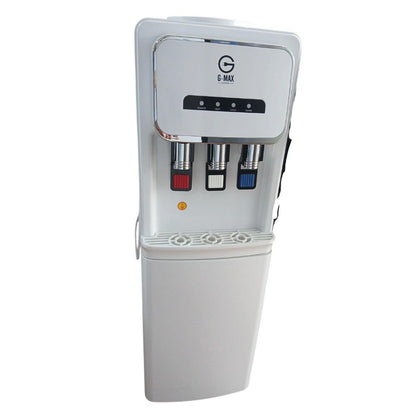 Gmax, Water Dispenser 3 Taps Black + Cabinet, Available in Different Colors