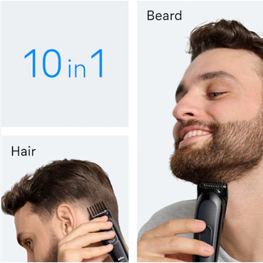 Braun All-in-One Series 3, 10-in-1 Grooming Kit, Sharp Blade, AIO3560