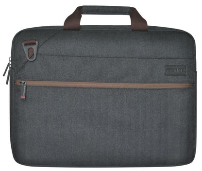Promate, Contemporary Design Messenger Bag for Laptops Up to 16, Black