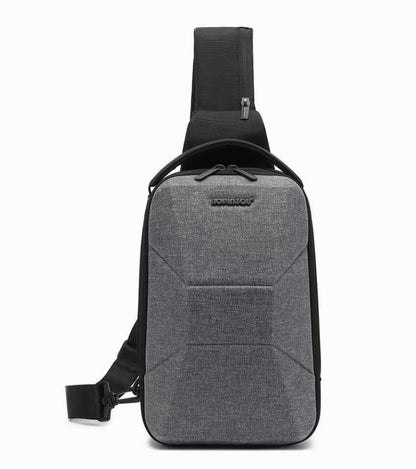 Aopinyou, Anti Theft Chest Sling Shoulder Backpacks Bags Crossbody Daypack Waterproof Chest Bag With Usb Charging Port, Available in Different Colors