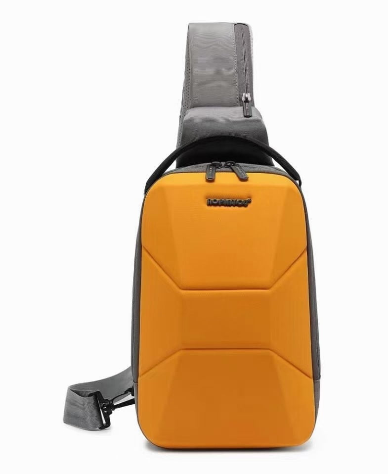 Aopinyou, Anti Theft Chest Sling Shoulder Backpacks Bags Crossbody Daypack Waterproof Chest Bag With Usb Charging Port, Available in Different Colors