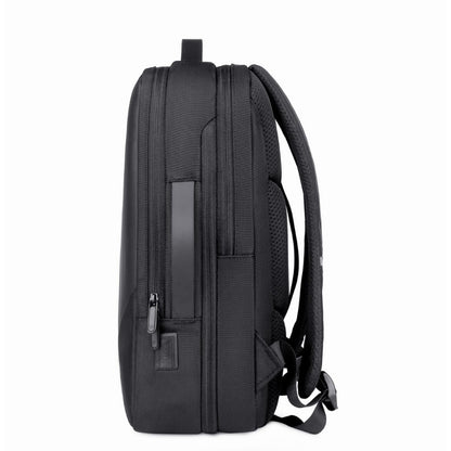 Aopinyou, Hardcase Laptop Backpack, Anti Theft Travel Backpack, Business Laptop Backpack, Water Resistant, College Student Book Bag Usb Charging Port Black