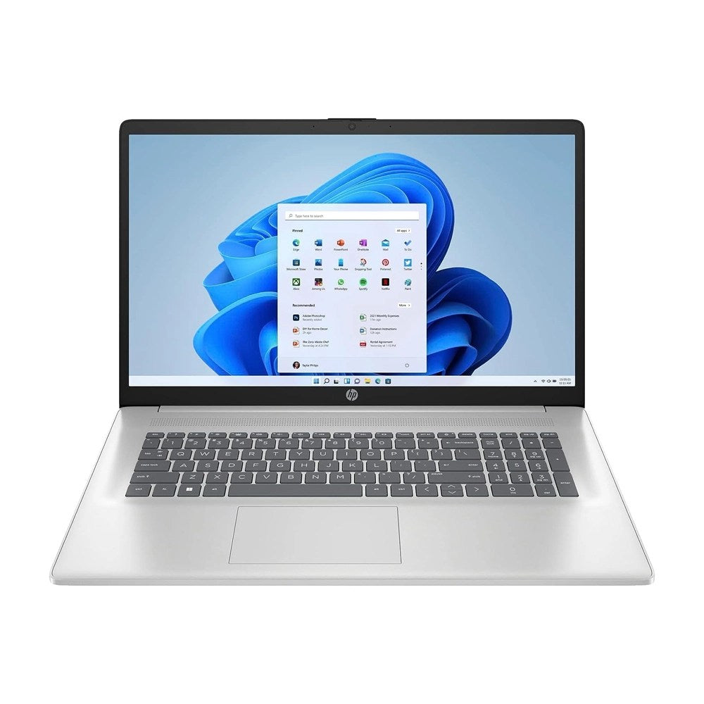 HP, 17T-Cn300, Intel Core I7-1355U, 512B Ssd, 8Gb Ddr4, 17.3 Inch, 1600 X 900, Integrated Intel Graphics, W11H, Silver, 1 Year Warranty