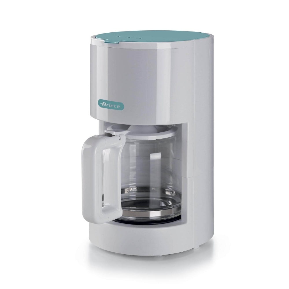 Ariete, Drip Coffee White Blue,12 Cups,Auto Shut-off,900W, 1394/01