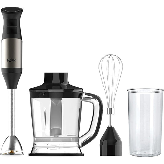 Ariete, Metal Hand Blender with Full Acc.& Processor,1000W, 898/1