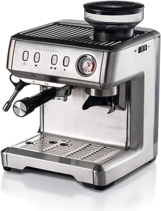 Ariete, Metal Touch Espresso Maker,W/Grinder,15Bar,1600W, 1312