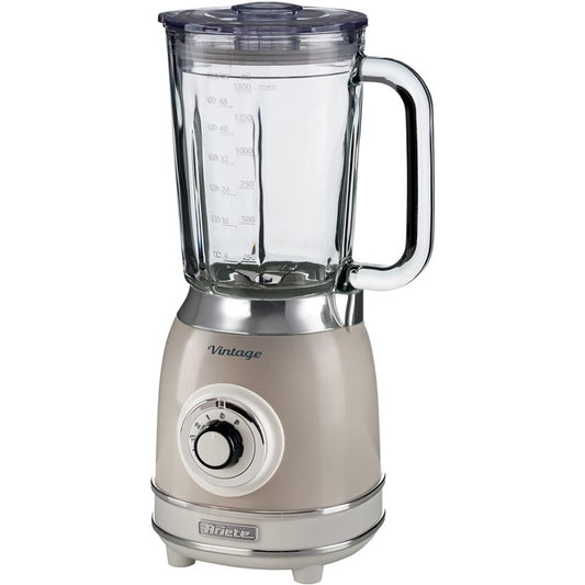 Ariete, Vintage Blender 1.5L,1000W,Glass Jar, Beige, 583/03